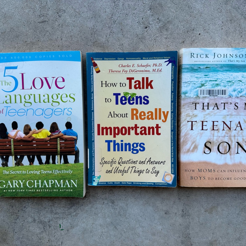 Set of Three Teen Guidance Books
